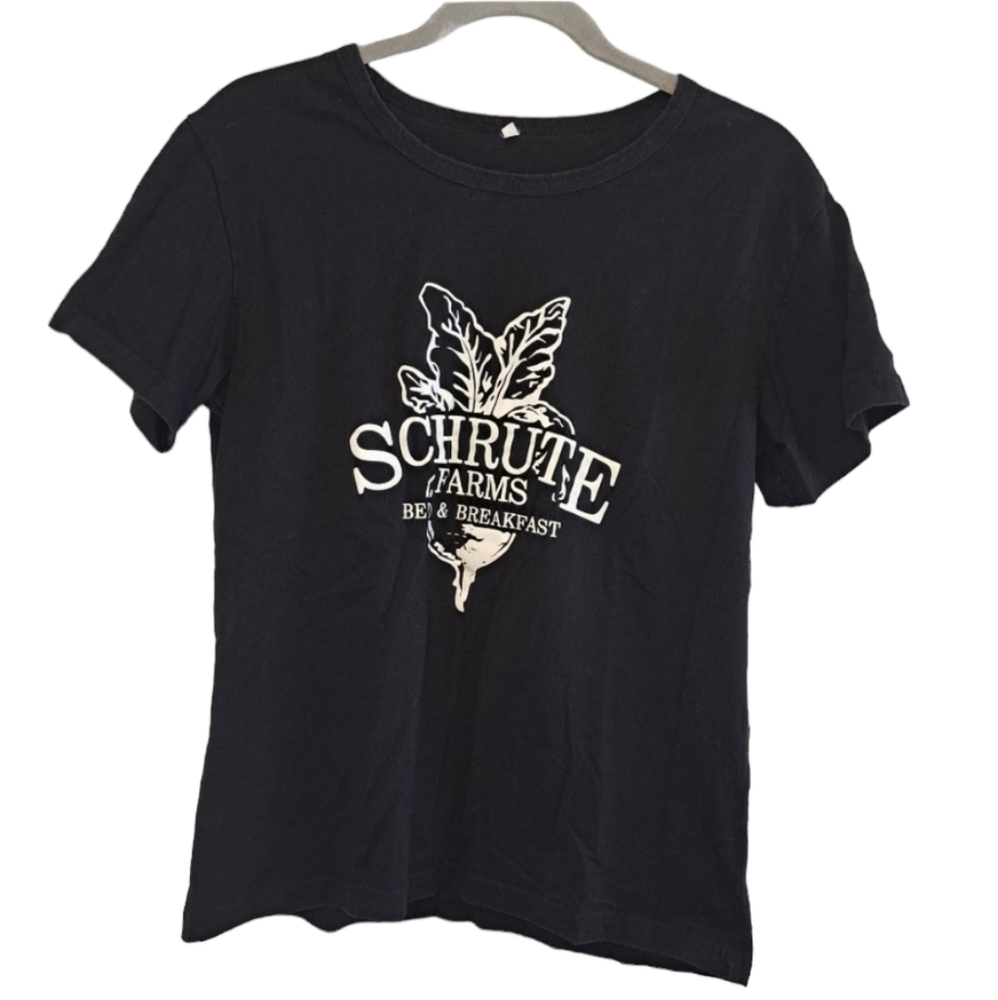 The Office TV Show Schrute Farms Graphic Shirt